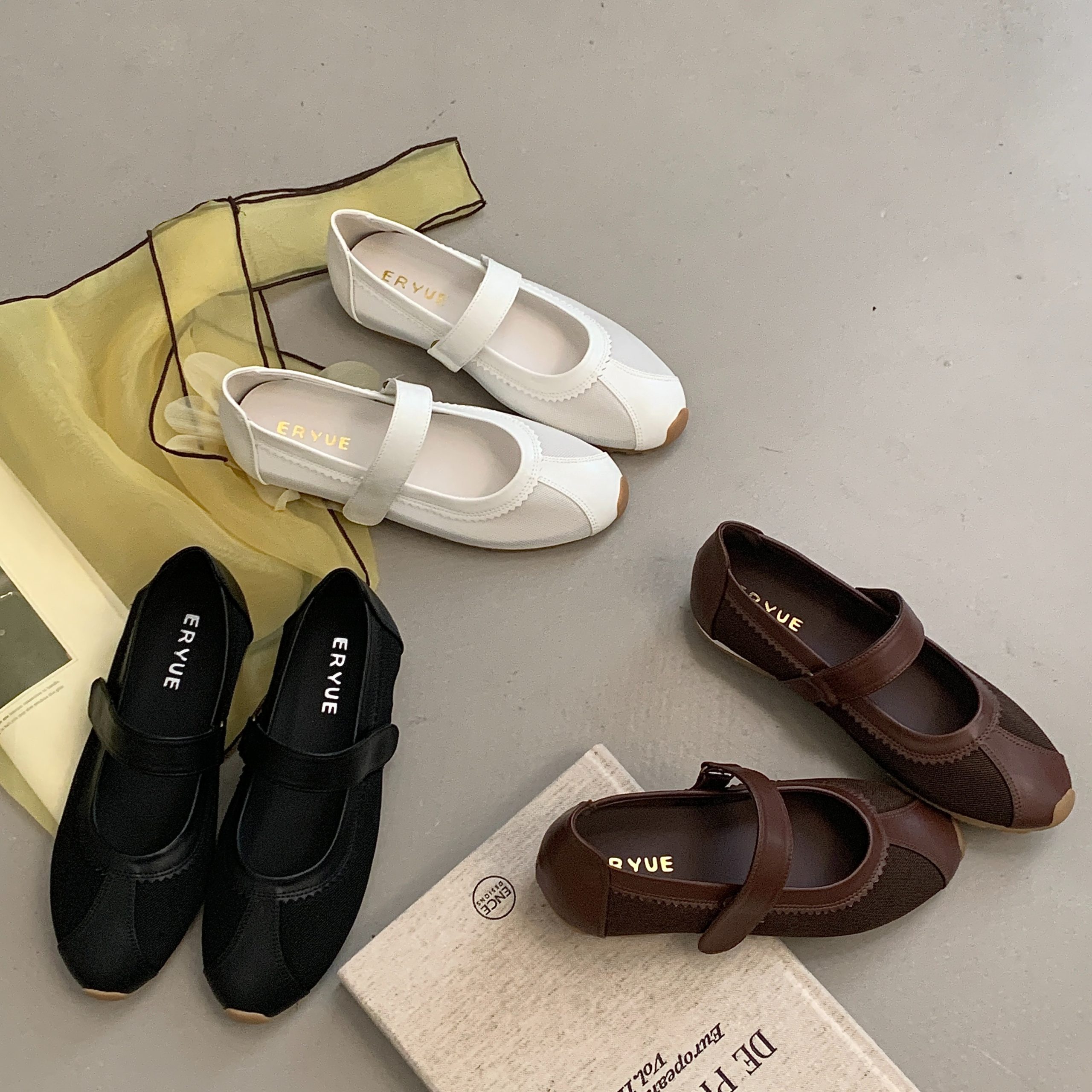 Velcro Strap Mary Jane 2026 New Spring Summer Round Toe Low Top Casual Shoes