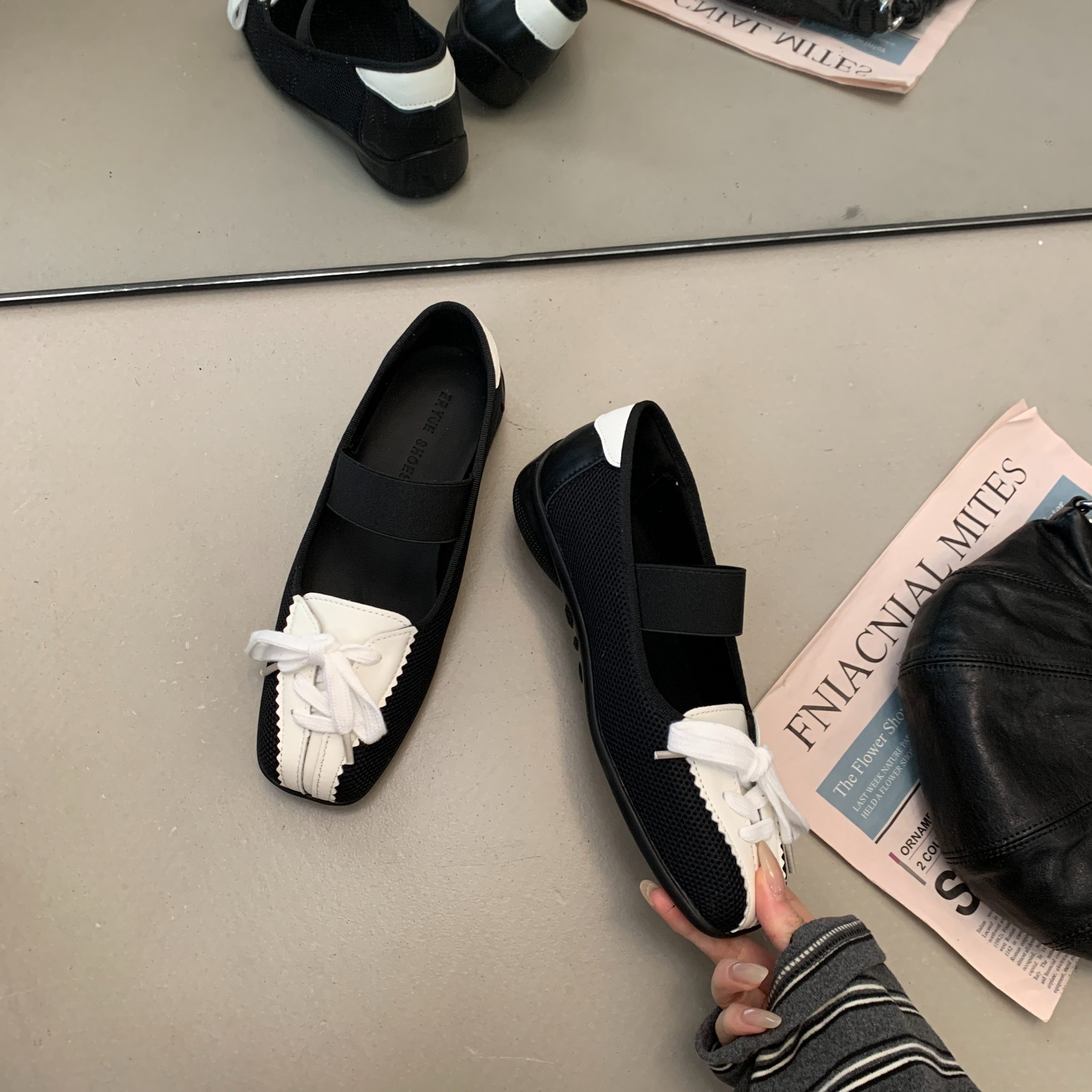 Thick Sole Lace-Up Casual Shoes 2026 Spring Summer New Style Versatile Fairy Style German Training Shoes - Image 4