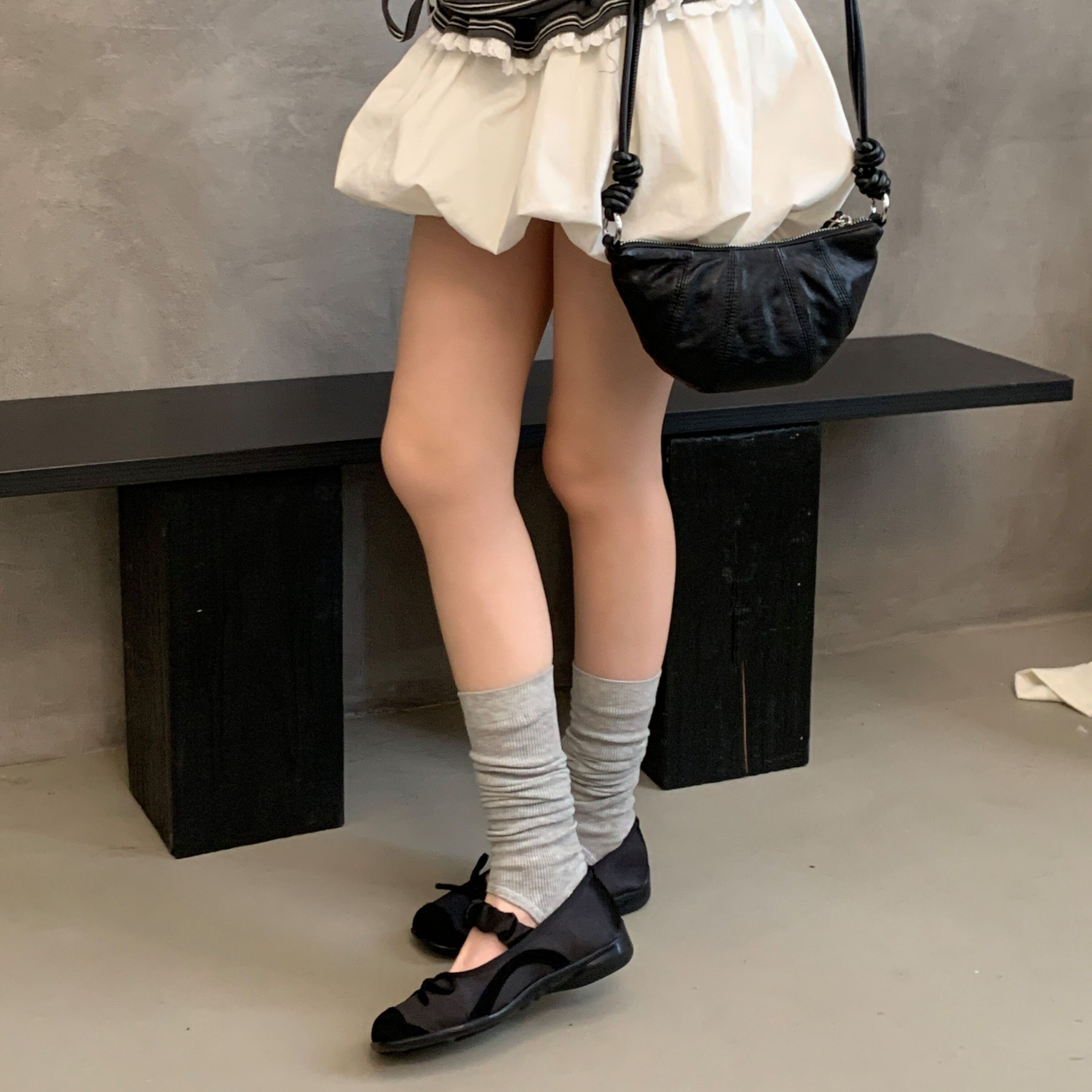 Retro Two-Tone Square Toe Mary Jane Shoes 2026 Spring Summer New Genuine Leather Commuter Casual Shoes - Image 4