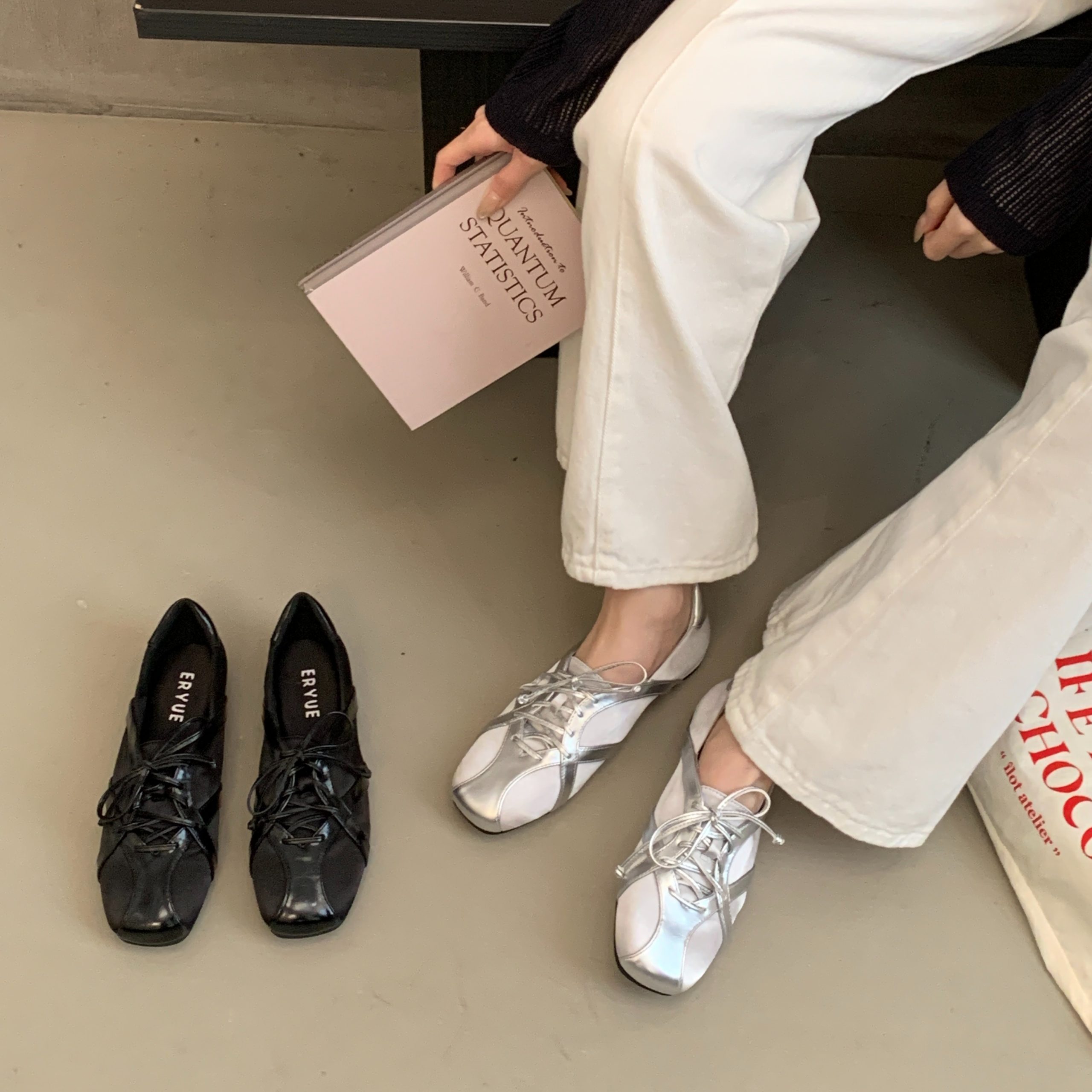 Korean Style Mary Jane Shoes for Women 2026 Spring Summer Flat Low Top Shoes